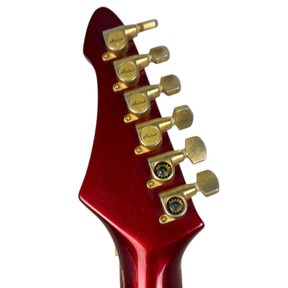 Aria Pro II Japan ZZ Custom Explorer 1983 - Vermelho metálico