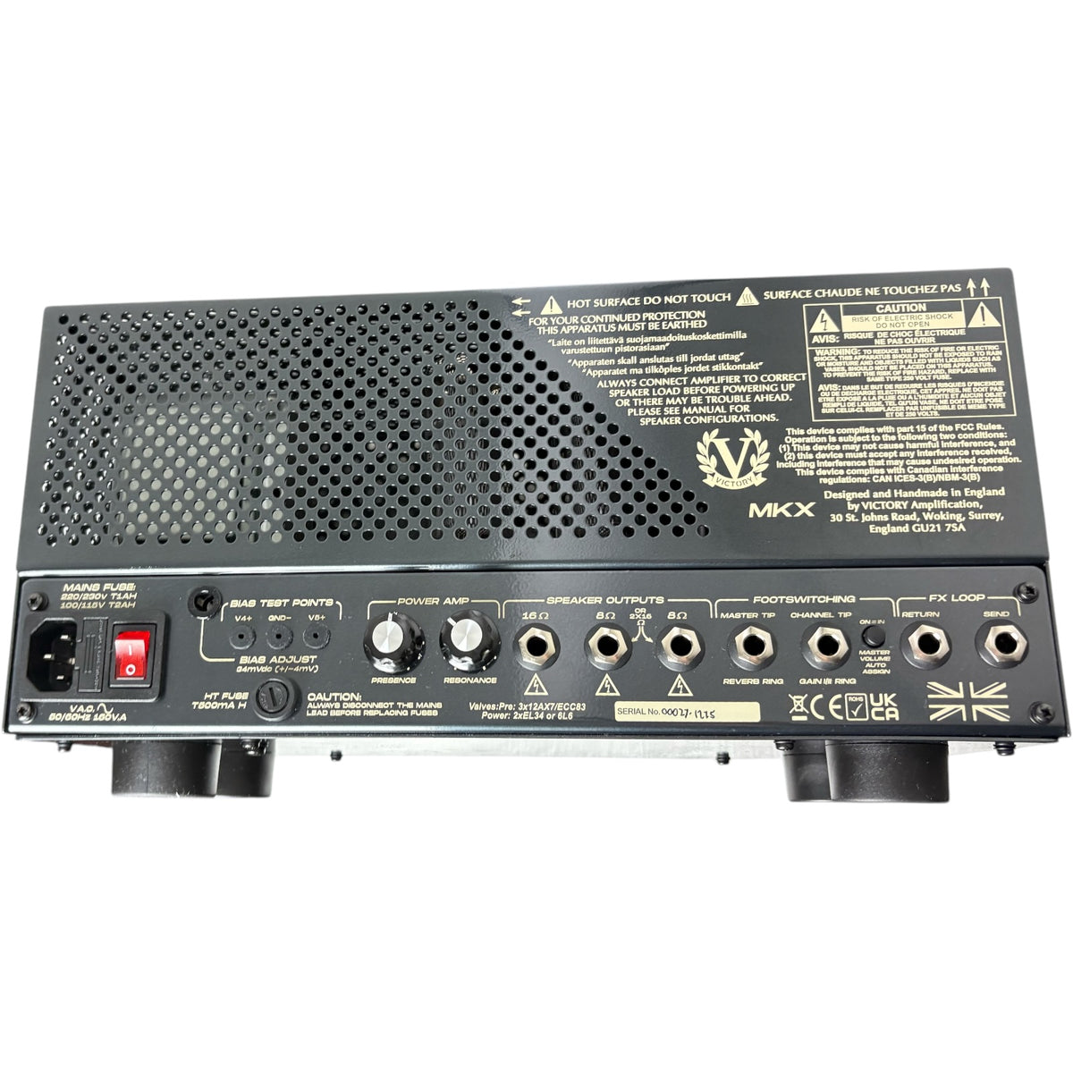 Victory Amplifiers MKX Lunchbox AmpHead-head med pedaler