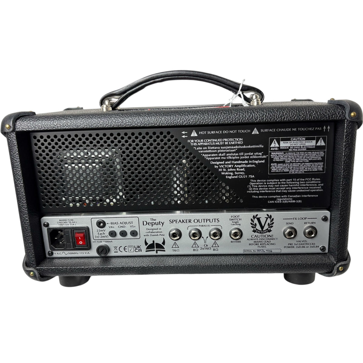 Kompaktní zesilovač Victory Amplifiers The Deputy
