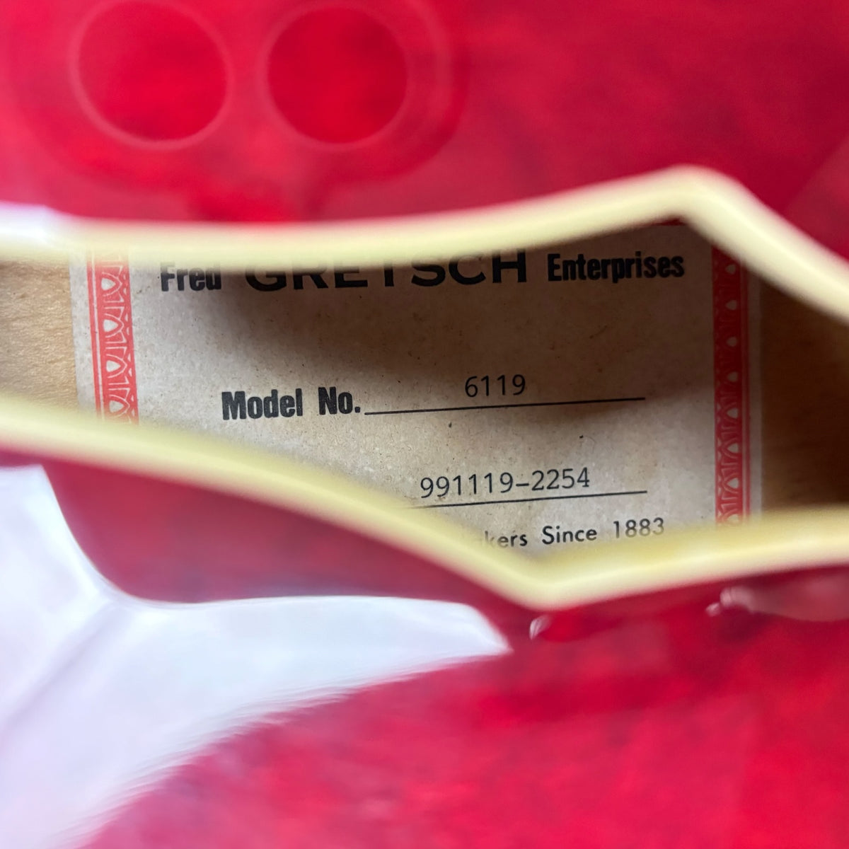 Gretsch 6119 Tennessee Rose 1999 1999 - Cherry Red