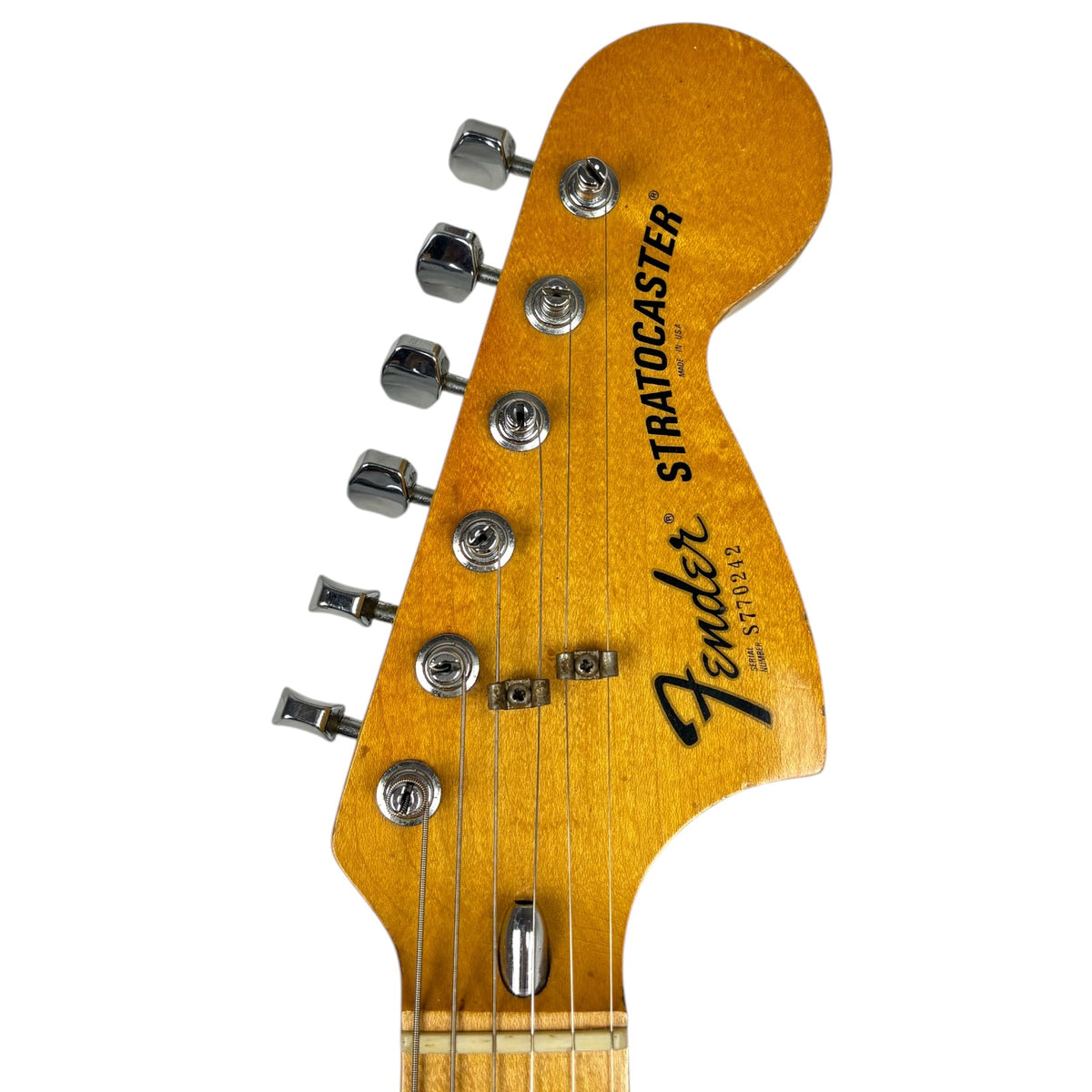 Fender USA Stratocaster 1977 - Negro