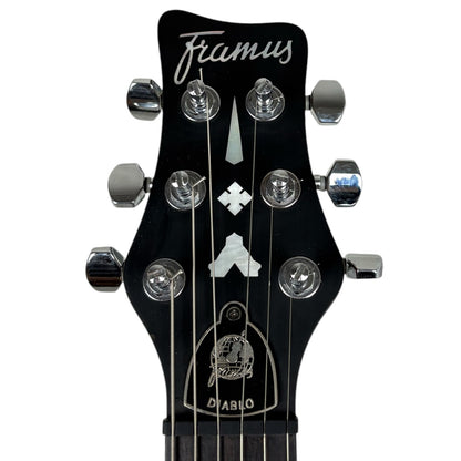 Framus Diablo Pro Custom 2004 - transparent svart burst
