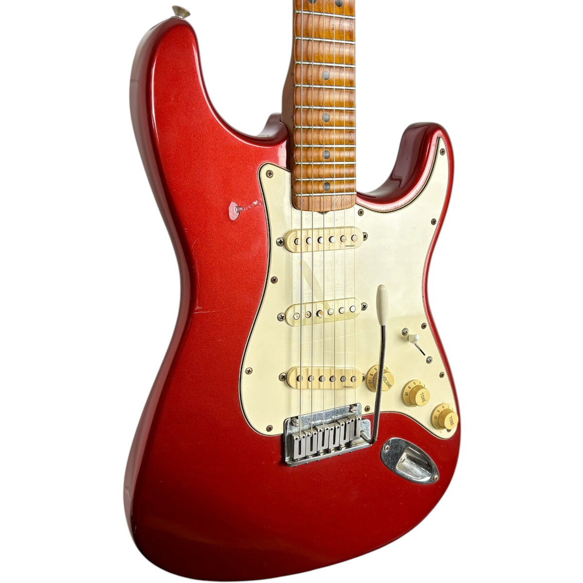 Fender USA Yngwie Malmsteen Signature Stratocaster 1991 - godisäppelröd