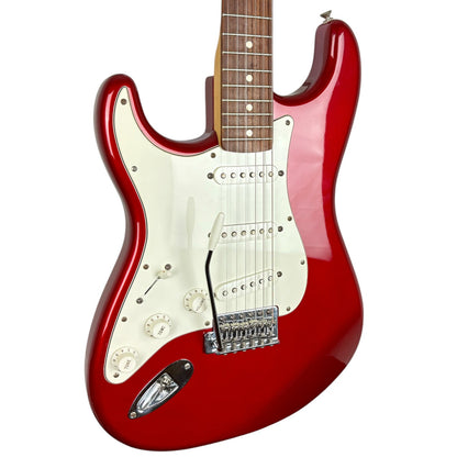 Fender México Lefthand Stratocaster 2008 - Candy Apple Red