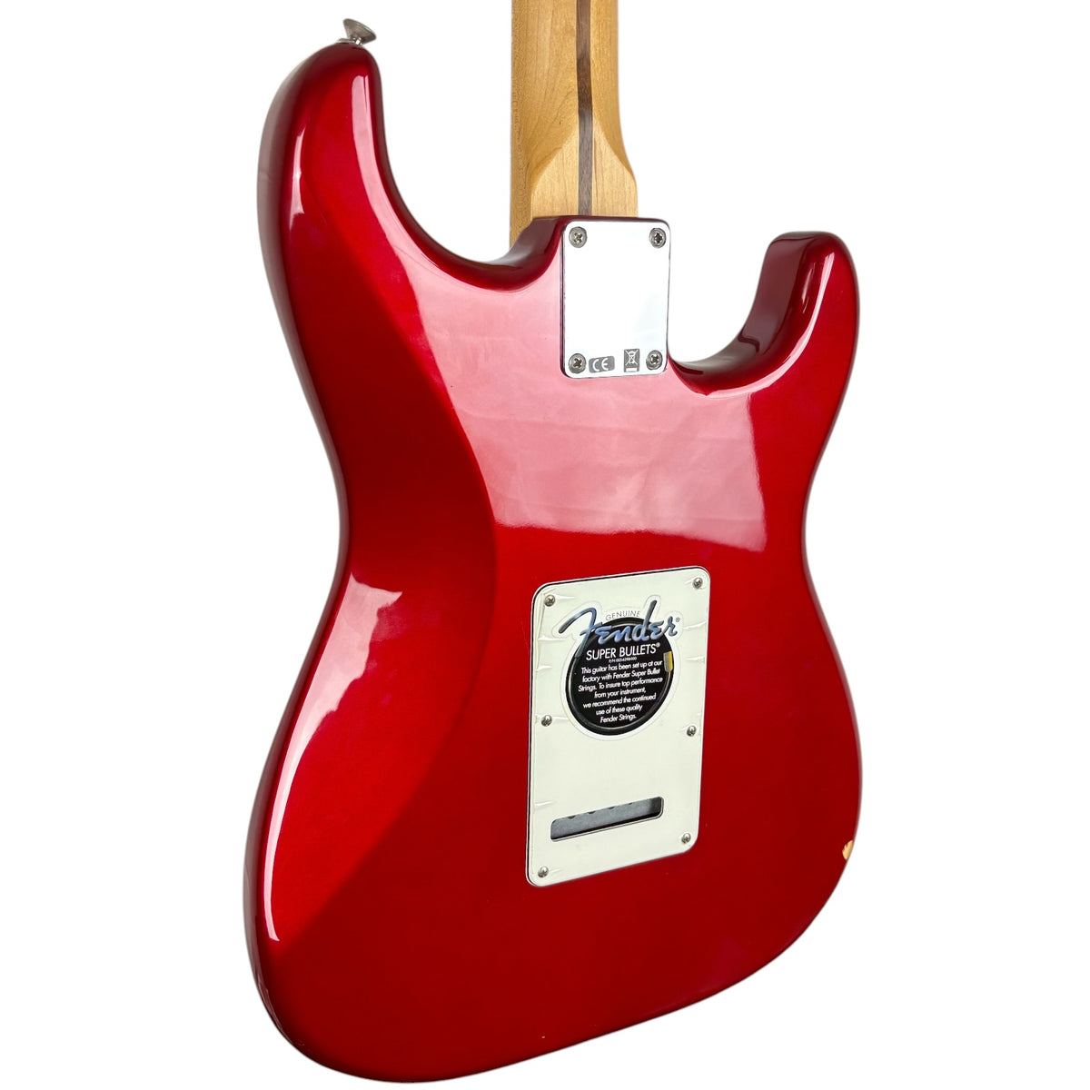 Fender México Lefthand Stratocaster 2008 - Candy Apple Red