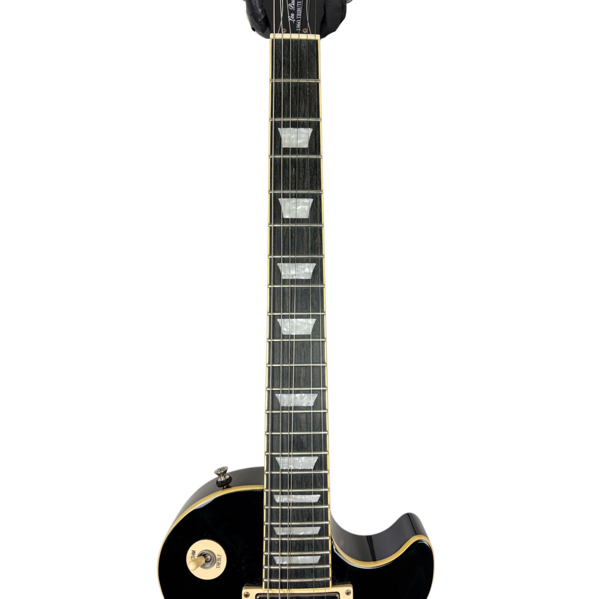 Epiphone Les Paul 1960 Tribute Plus 2003 - tupakkapurske - Gibsonin humbucker-mikrofoni