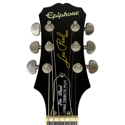 Epiphone Les Paul 1960 Tribute Plus 2003 - tupakkapurske - Gibsonin humbucker-mikrofoni