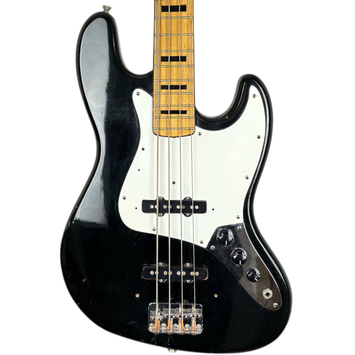 Fresher Vintage Japan Personal Jazz Bass 1970s - Preto