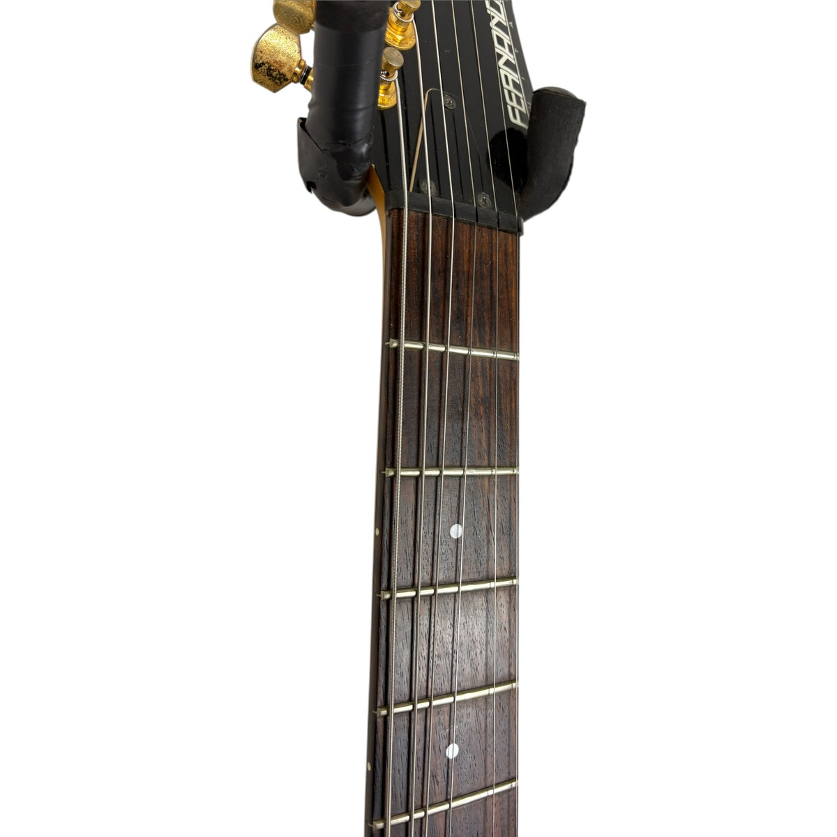 Fernandes Japan FGZ-420 Superstrat 1997-2003 - Vermelho Transparente com Topo Acolchoado