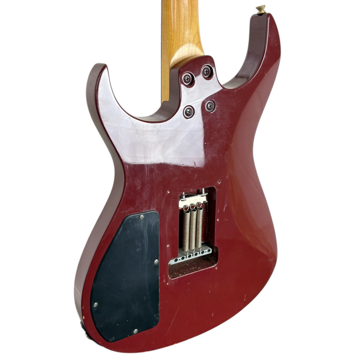 Fernandes Japan FGZ-420 Superstrat 1997-2003 - Vermelho Transparente com Topo Acolchoado