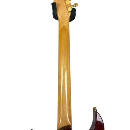 Fernandes Japan FGZ-420 Superstrat 1997-2003 - Vermelho Transparente com Topo Acolchoado