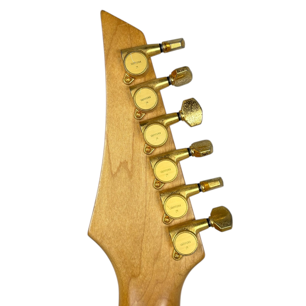 Fernandes Japan FGZ-420 Superstrat 1997-2003 - Vermelho Transparente com Topo Acolchoado