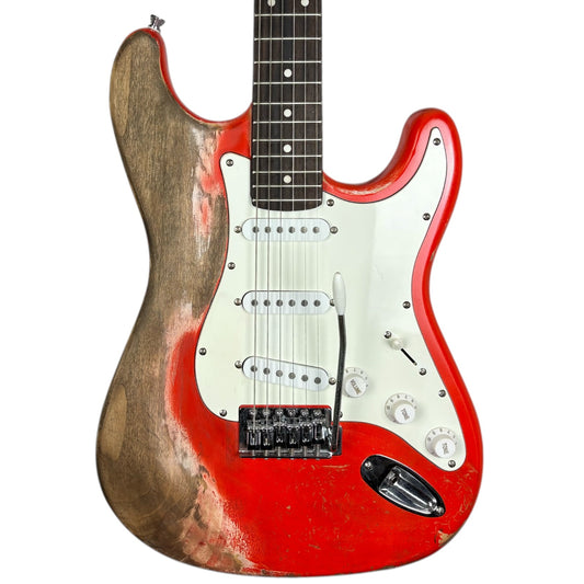 Heavy Relic Stratocaster - Vermelho Fiesta
