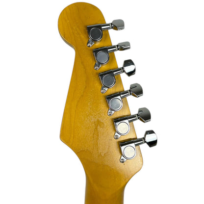 Raskaasti kulunut Relic Stratocaster - Fiesta-punainen