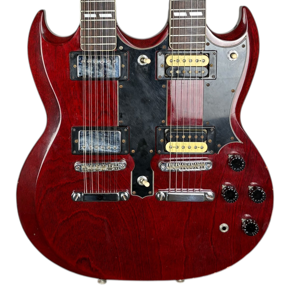 Greco SG Double Neck 1978 - Cherry Red