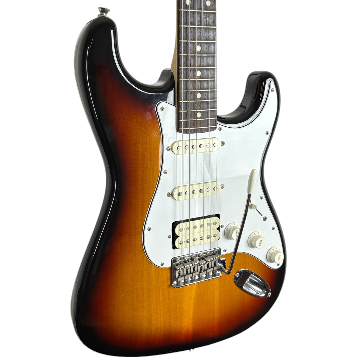 FGN Fujigen Japan JST-5R Stratocaster 2012 - auringonlaskun värit