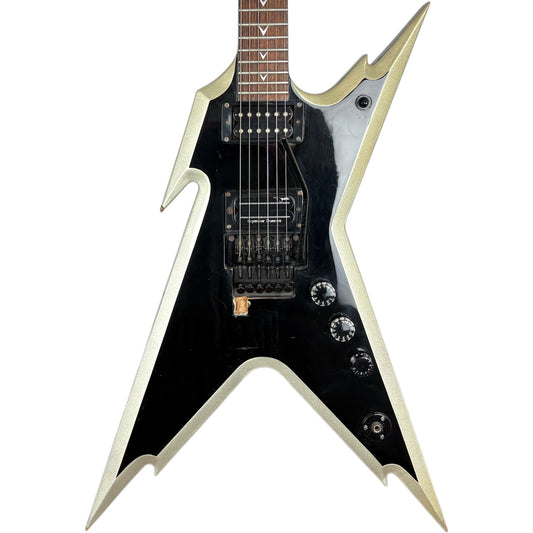 Dean Dimebag Darrell Signature Razorback 2006 - svart sølv