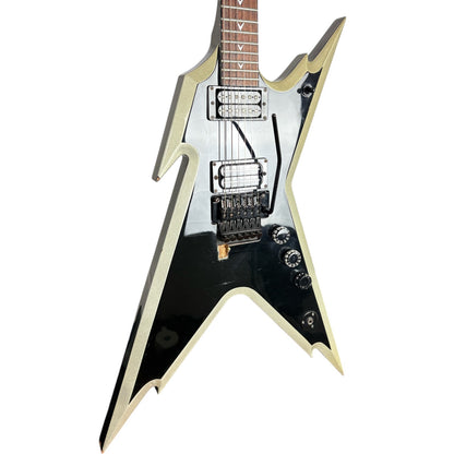 Dean Dimebag Darrell Signature Razorback 2006 - Black Silver