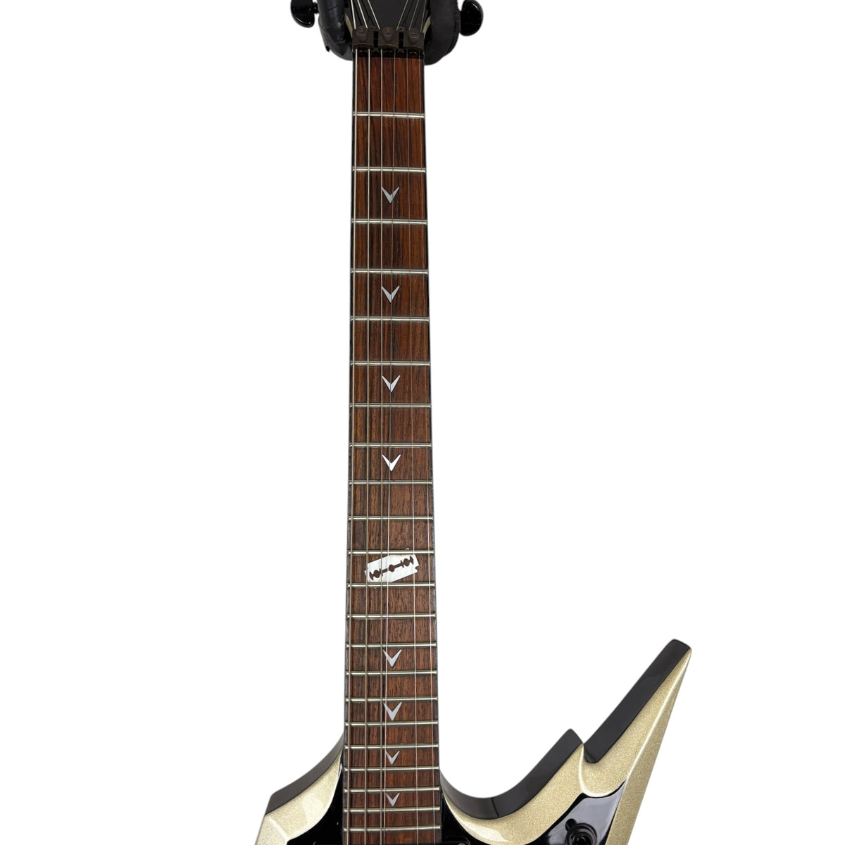 Dean Dimebag Darrell Signature Razorback 2006 - Black Silver