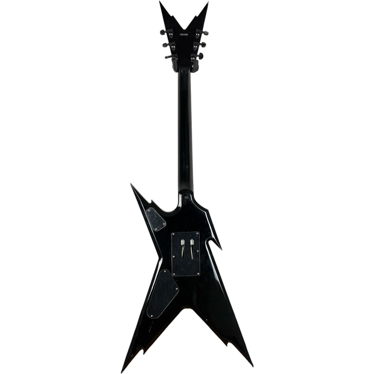 Dean Dimebag Darrell Signature Razorback 2006 - Black Silver