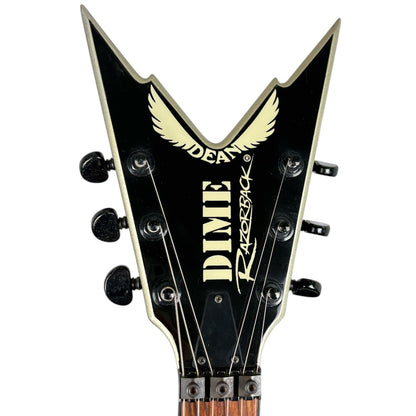 Dean Dimebag Darrell Signature Razorback 2006 - Black Silver