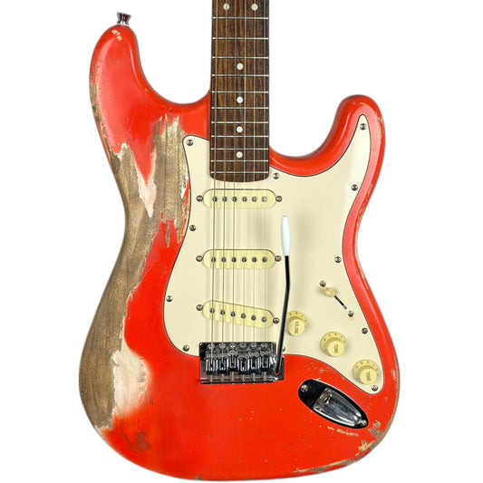 Heavy Relic Stratocaster - Red