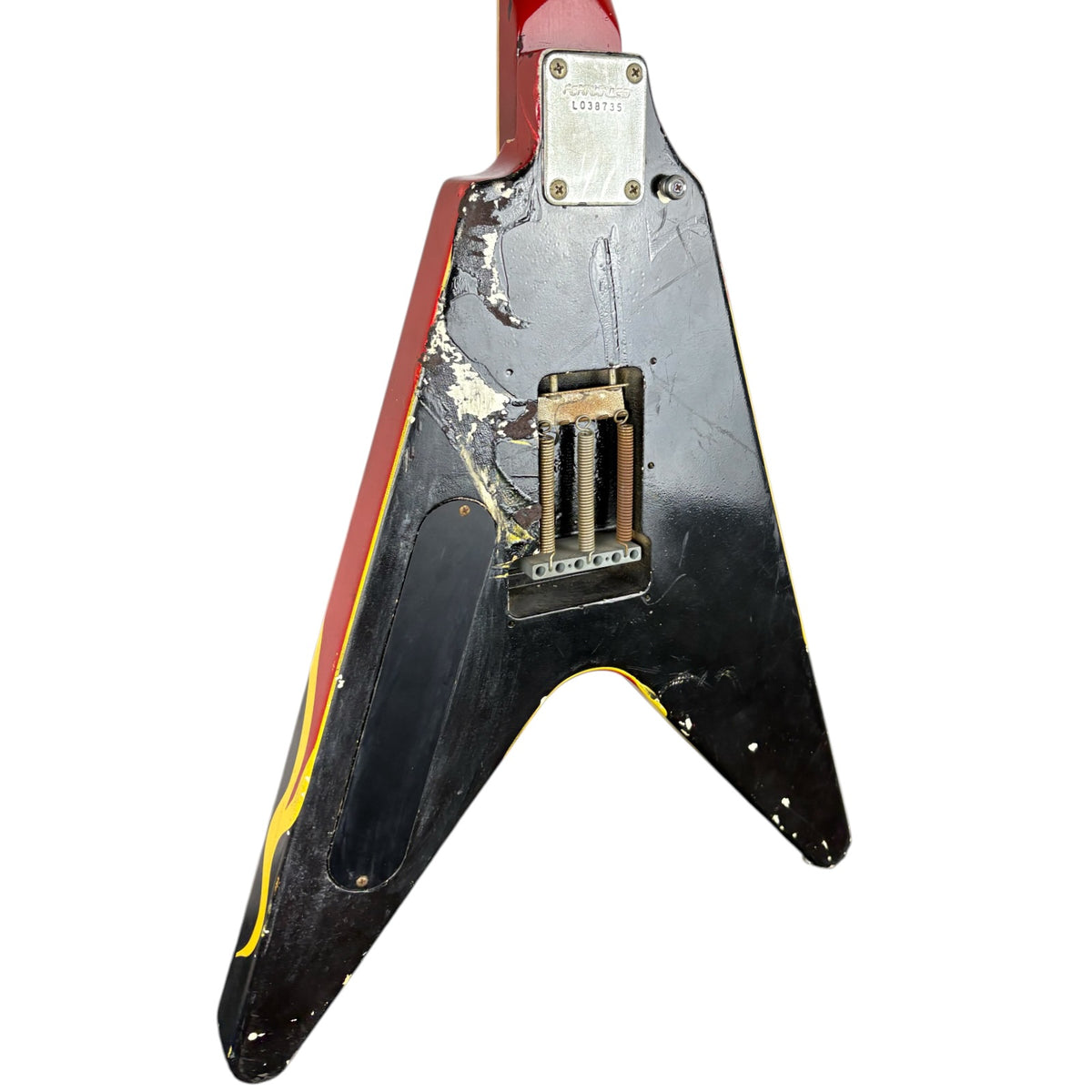 Fernandes Flying V 1984-1986 - Fiamme ridipinte