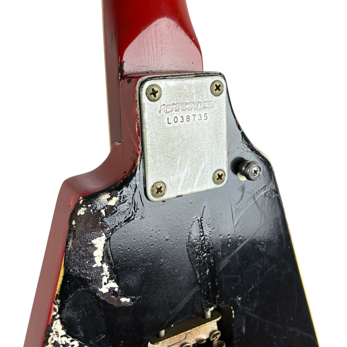 Fernandes Flying V 1984-1986 - Fiamme ridipinte
