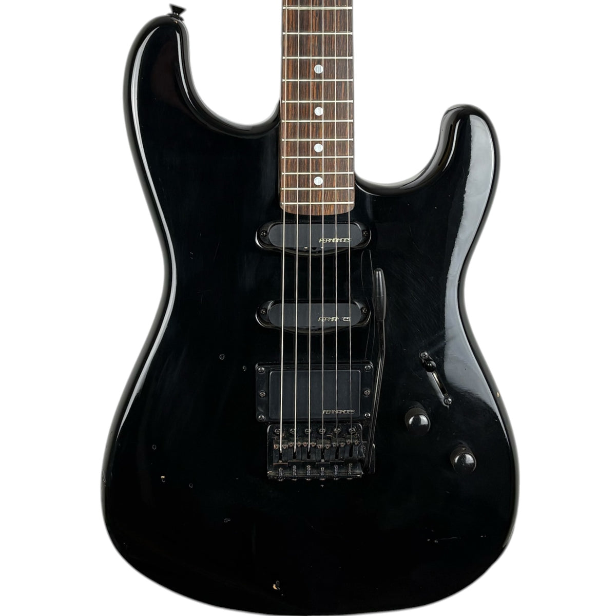 Fernandes Stratocaster anni '90 - Nero