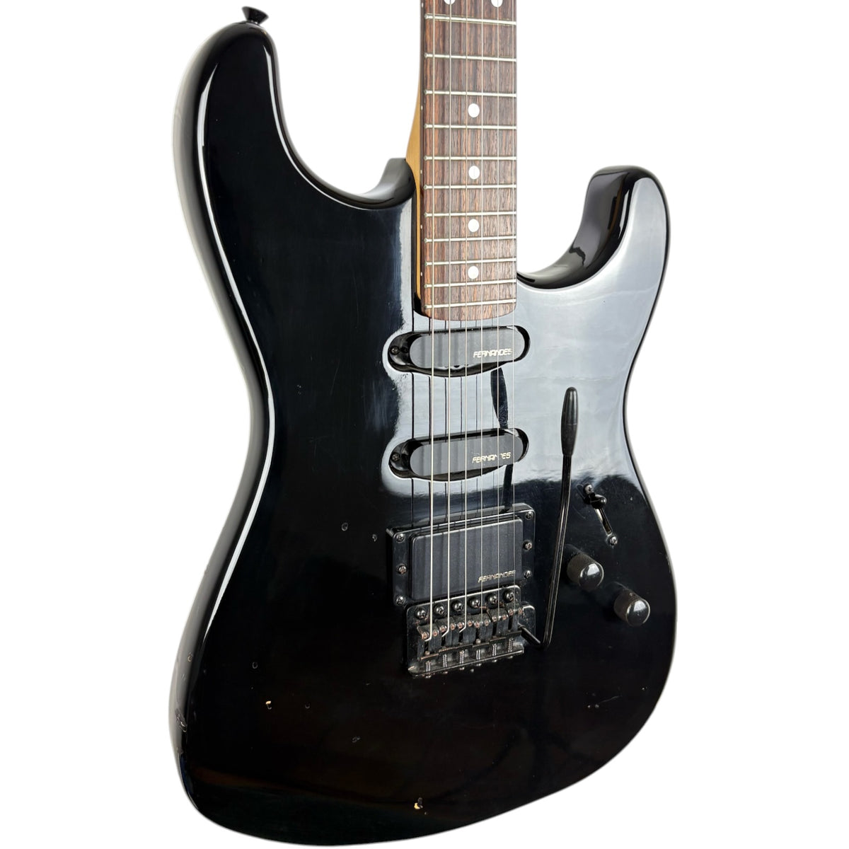 Fernandes Stratocaster anni '90 - Nero