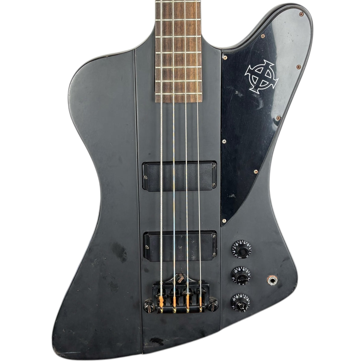 Basse Epiphone Gothic Thunderbird IV 2016 - noir mat