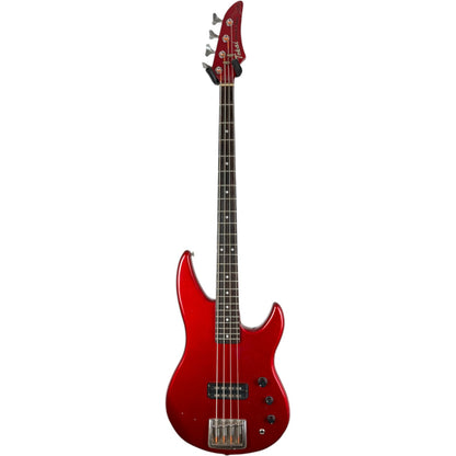 Elektrická baskytara Tokai LBX z roku 1984 – metalická červená