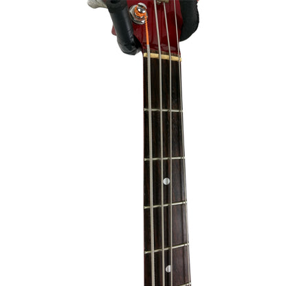 Elektrická baskytara Tokai LBX z roku 1984 – metalická červená