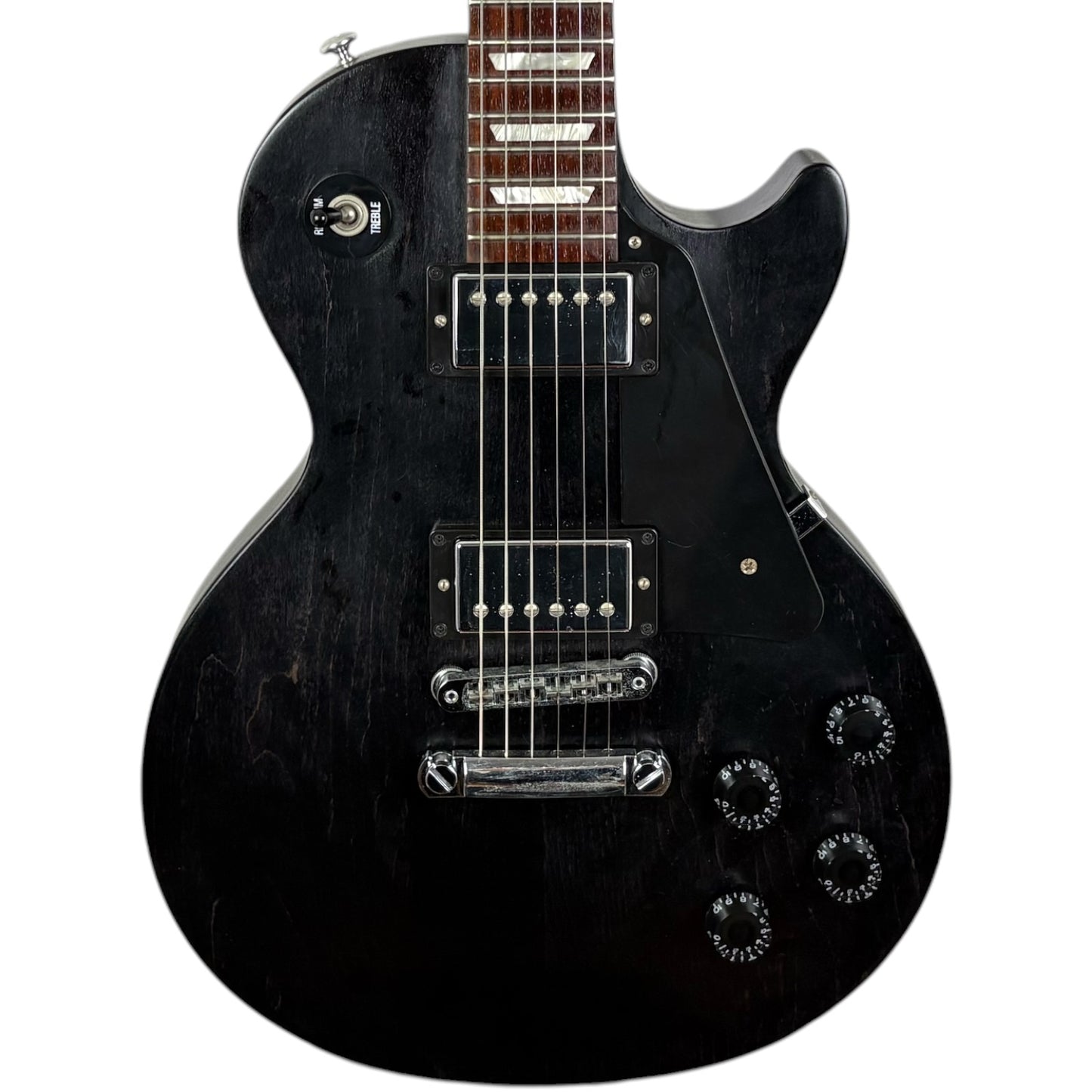 Gibson Les Paul Studio Faded 2016 – saténově ebenová
