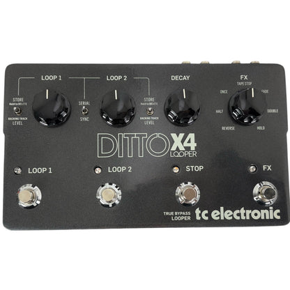 TC Electronic Ditto X4 Looper Effect Pedal