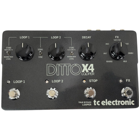TC Electronic Ditto X4 Looper Effect Pedal