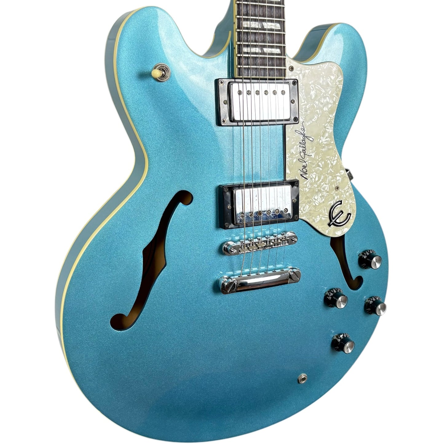 Epiphone Korea Noel Gallagher Signature Supernova 2001 – Manchester City modrá