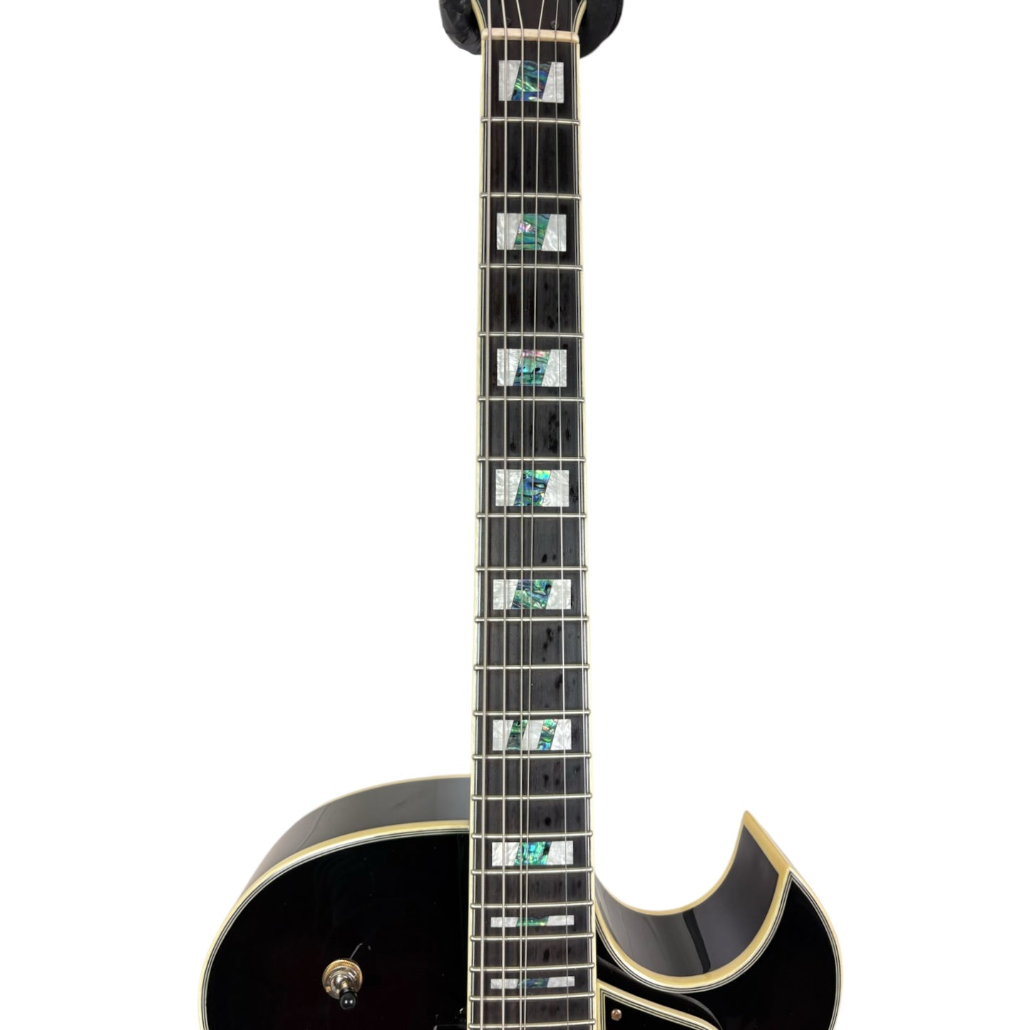 Ibanez LGB-30 George Benson Signature 2014 – vintage žlutý sunburst