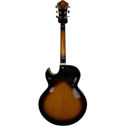 Ibanez LGB-30 George Benson Signature 2014 – vintage žlutý sunburst