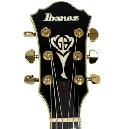 Ibanez LGB-30 George Benson Signature 2014 – vintage žlutý sunburst