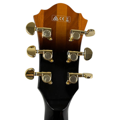 Ibanez LGB-30 George Benson Signature 2014 – vintage žlutý sunburst