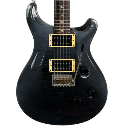 PRS Custom 24 10-Top 1997 - Arce flameado gris negro