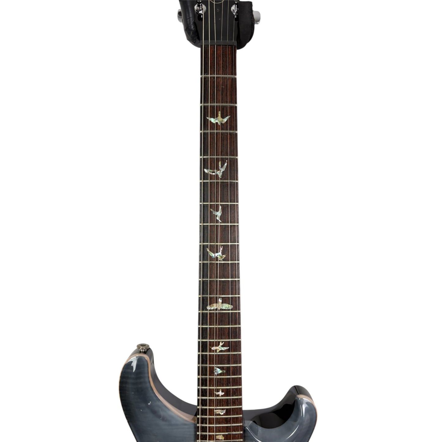 PRS Custom 24 10-Top 1997 - Arce flameado gris negro