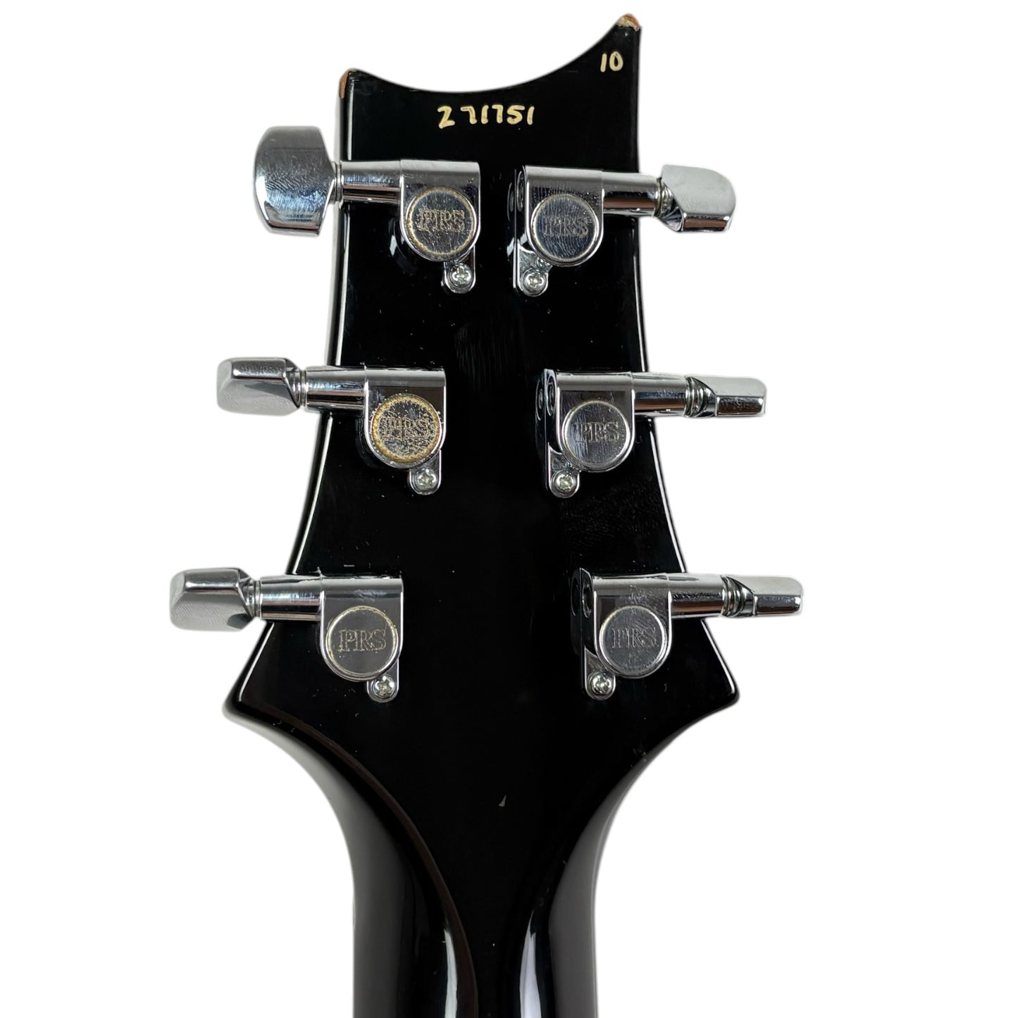 PRS Custom 24 10-Top 1997 - Arce flameado gris negro