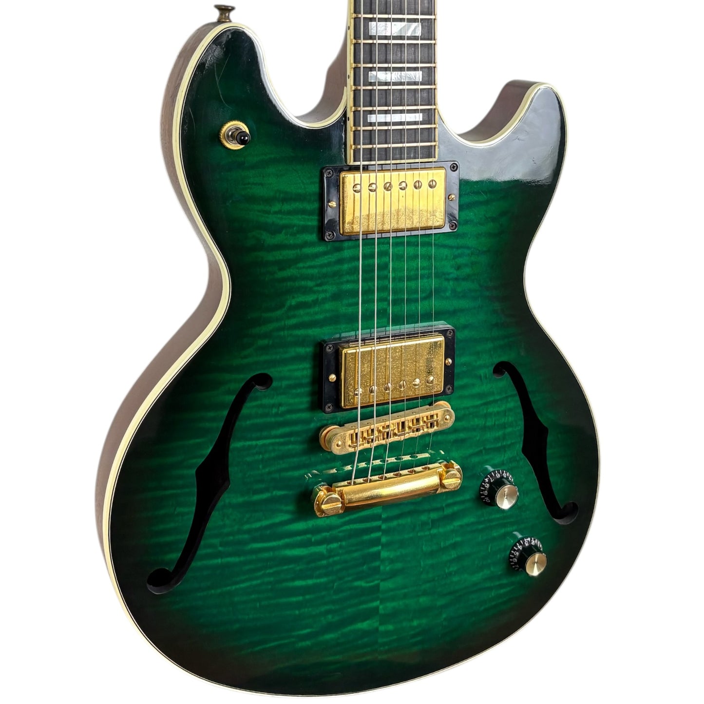 Gibson Vegas High Roller 2006 – plstěná zelená