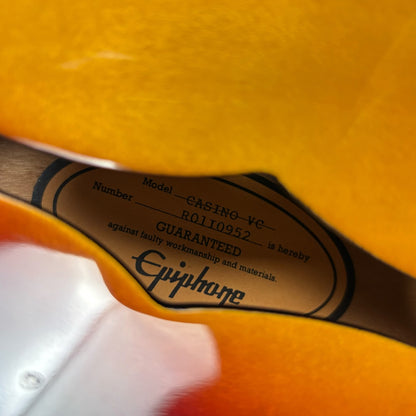 Epiphone Korea Casino VC 2001 - Sunburst