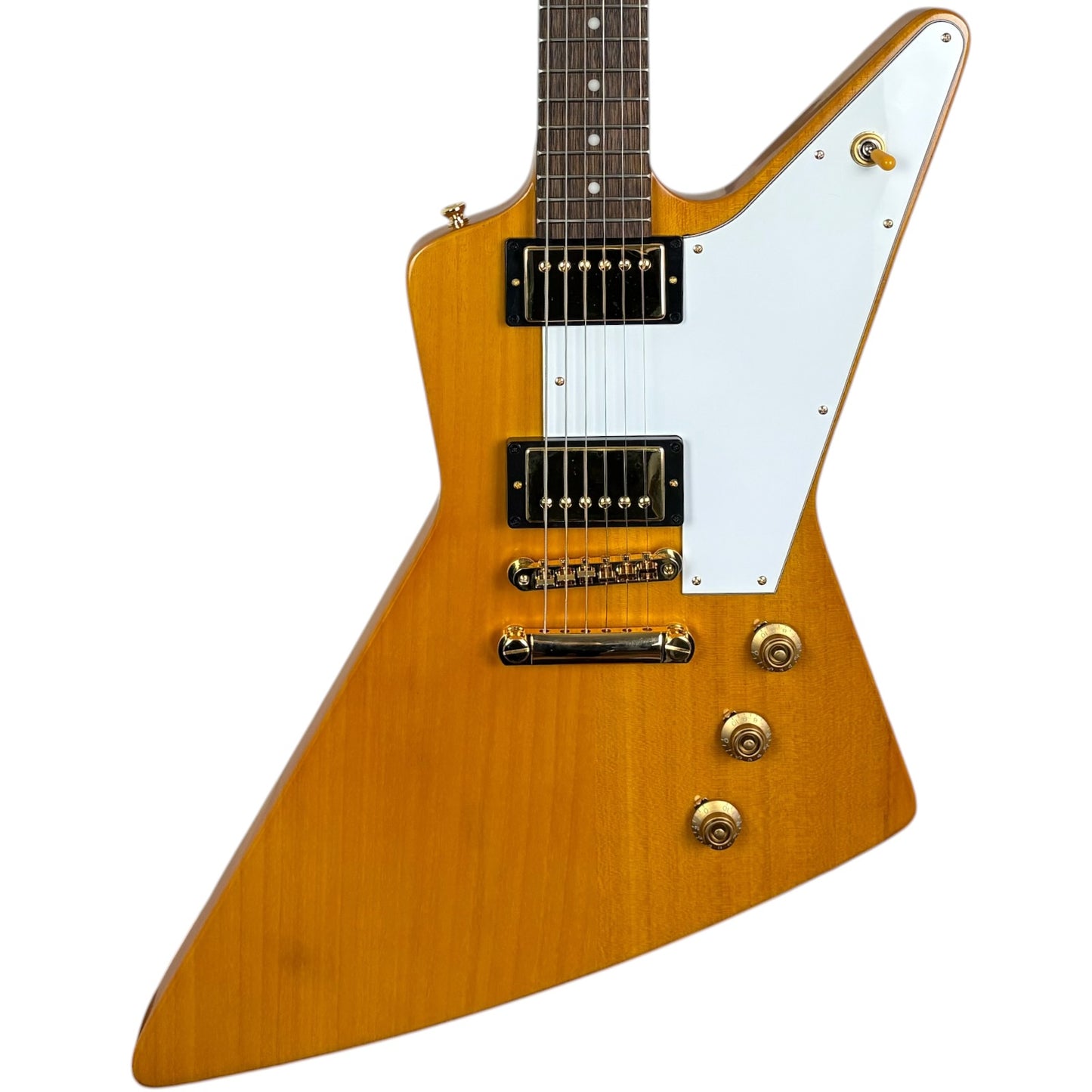 Epiphone Explorer inspirovaný Gibsonem 2024 – Natural