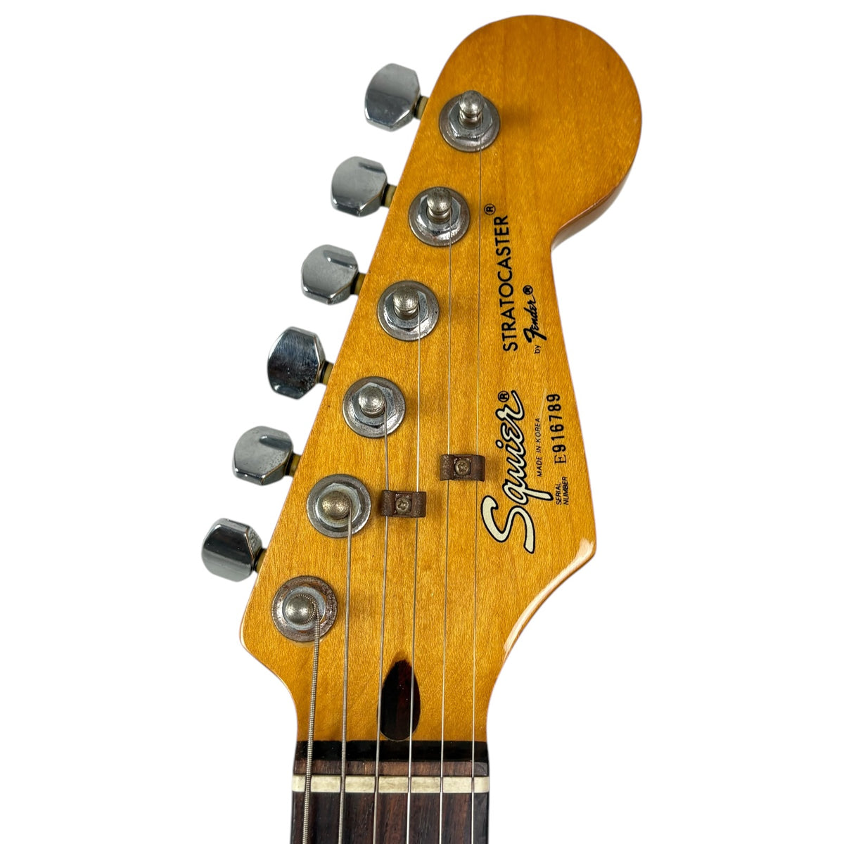 Squier by Fender Korea Stratocaster 1991 - Nera