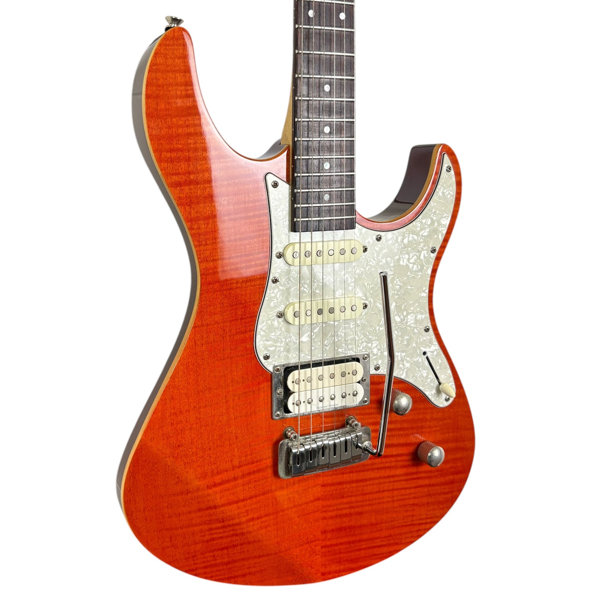 Yamaha Pacifica 612V 2013 – клен с оранжев флейм финиш