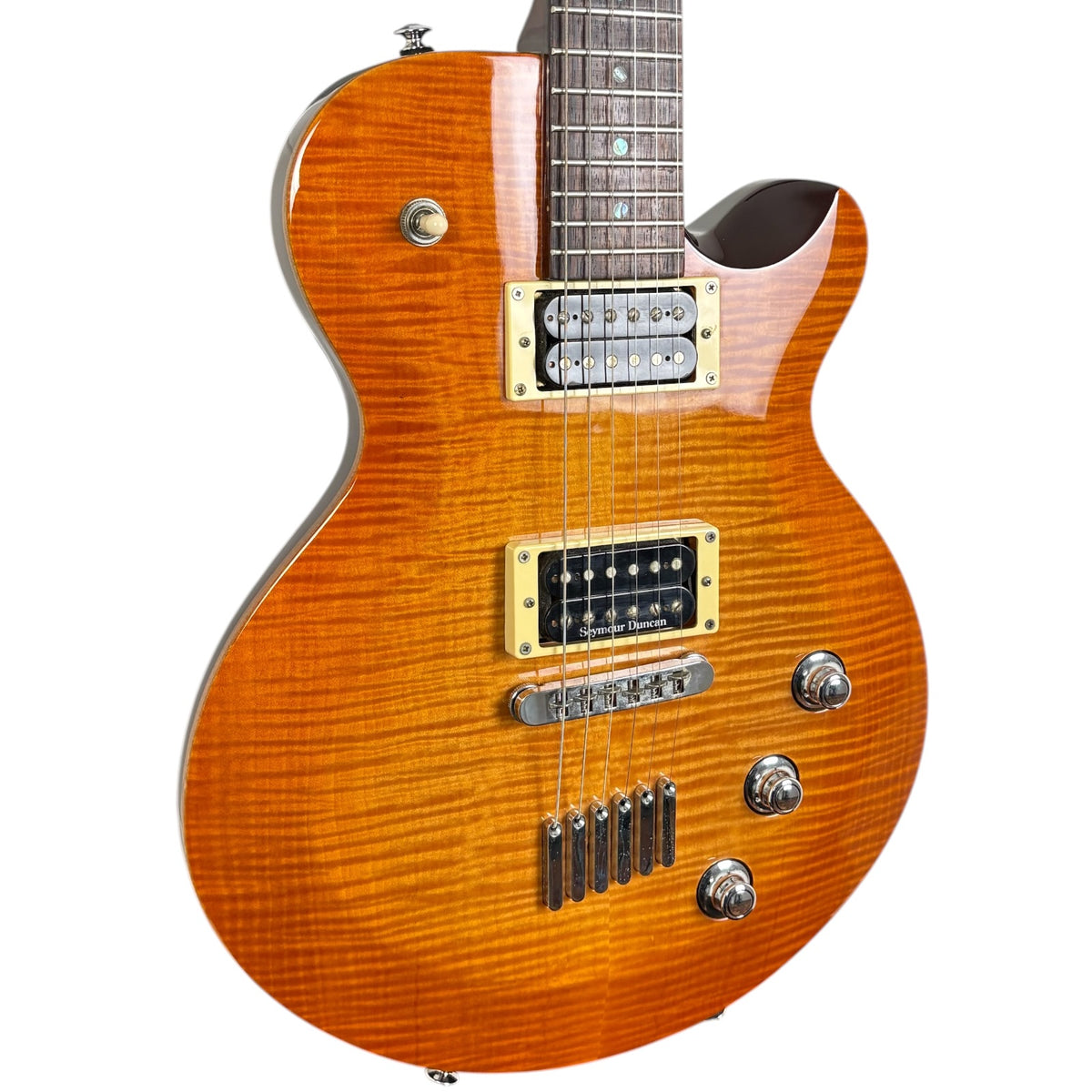 Yamaha AES620 Les Paul 2010 - Amber Flame Maple